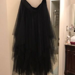 Black skirt to dress up or dress down